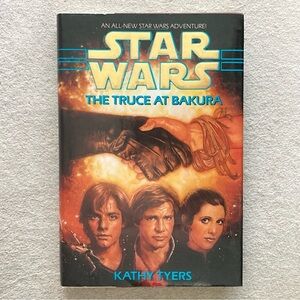 Vintage Star Wars “The Truce At Bakura” Hardcover Book by Kathy Tyers-1994-Vtg-